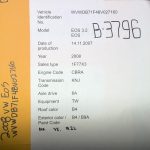 2008 VOLKSWAGEN EOS ENGINE WIRE HARNESS - 284548